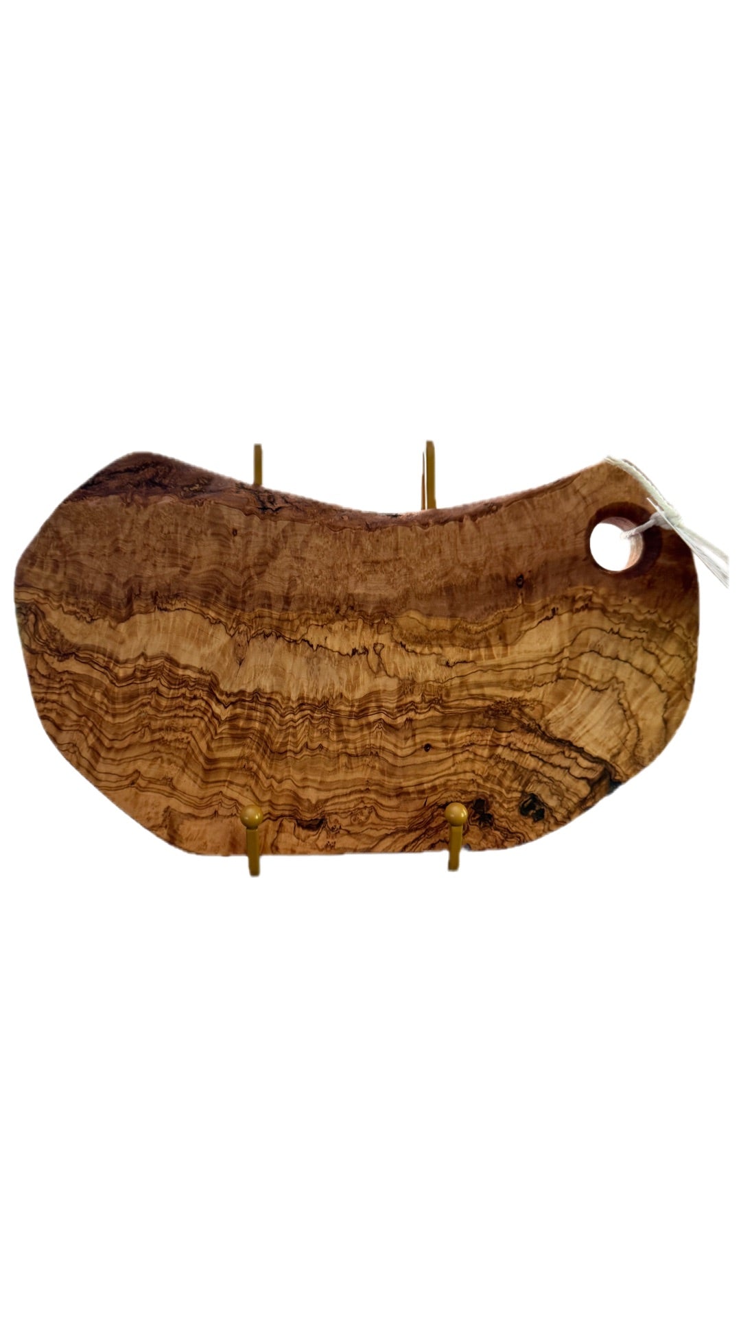 Olive Wood Live Edge Cutting and Serving board